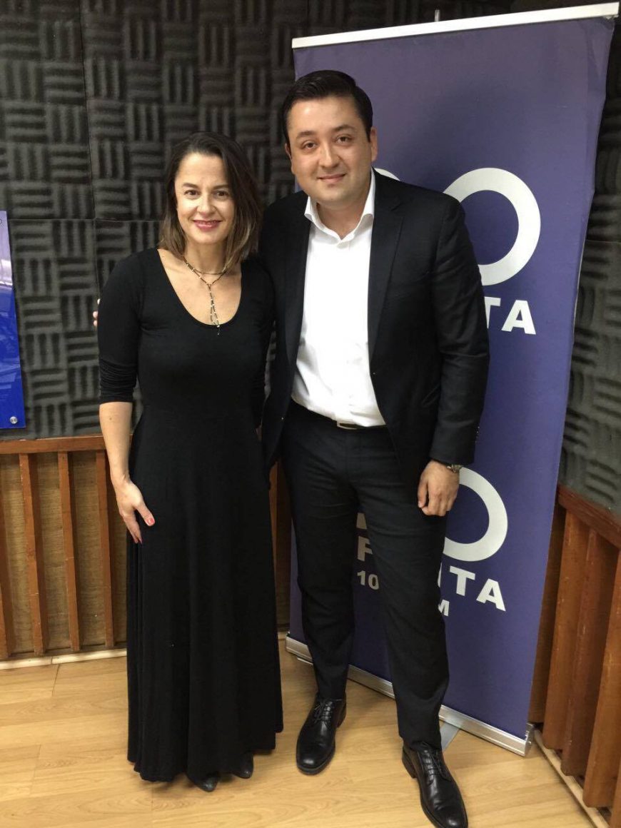 Interview Non Stop Program with Gabriela Valenzuela on Radio Infinita